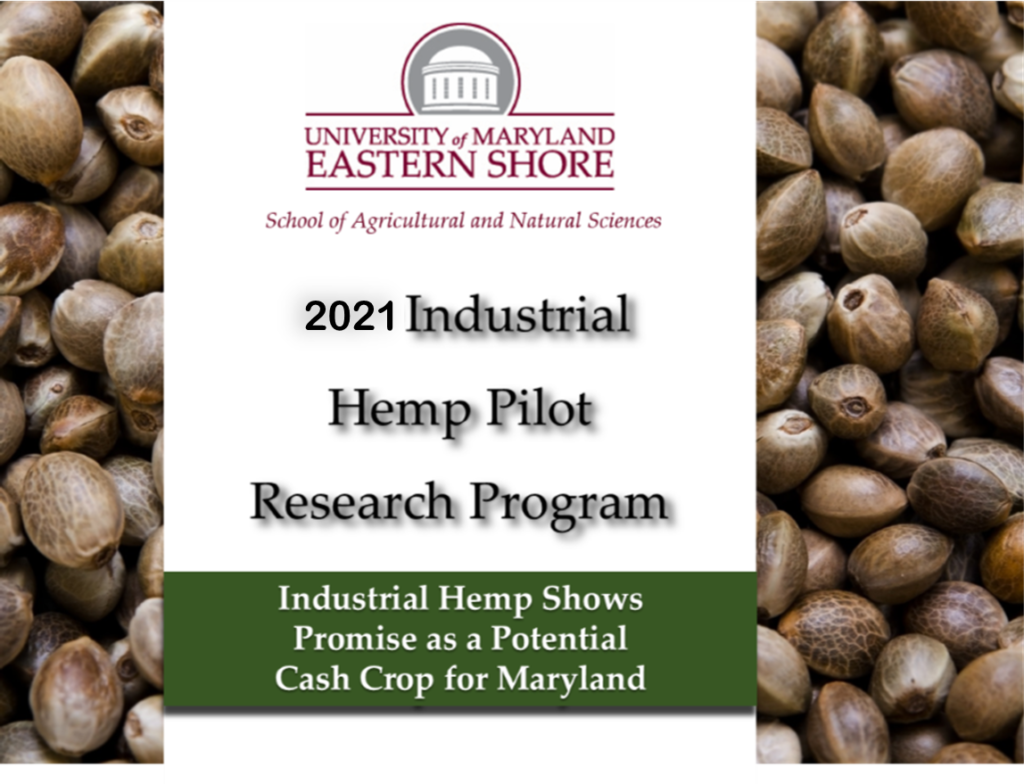 2021 Industrial Hemp Pilot Research Program