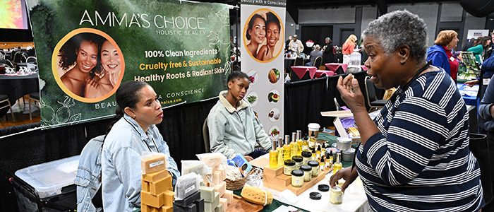 Amma's Choice was one of the vendors at the 22nd annual Small Farm Conference.