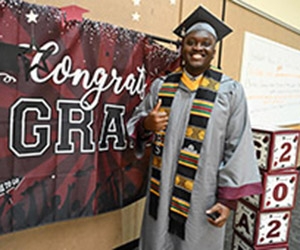 Glenn Collins Jr. of Queens, New York, is a 2024 UMES land-grant scholar