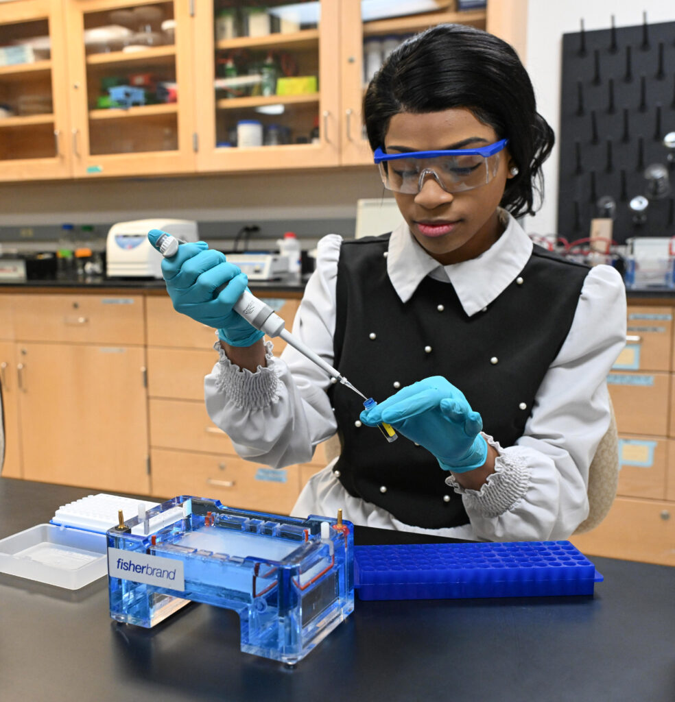 Graduating senior Alexandria Camp.