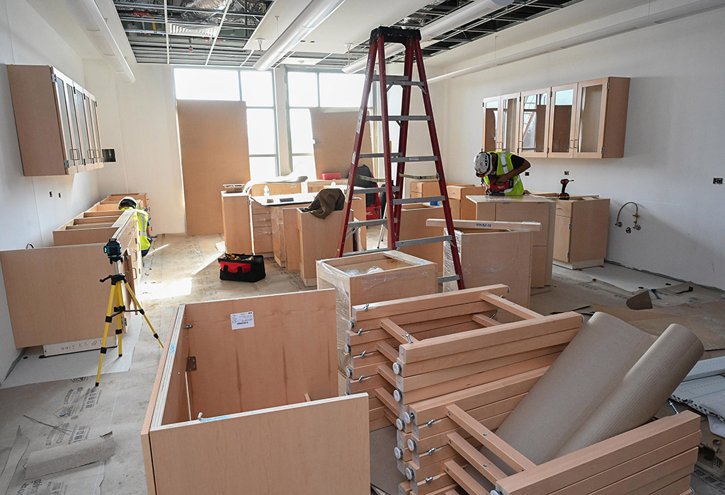 The new Agricultural Research & Education Center at University of Maryland Eastern Shore takes shape.