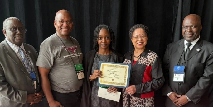 UMES graduate student Lucy Njoroge was awarded first place oral presentation at the 2026 ARD Symposium.