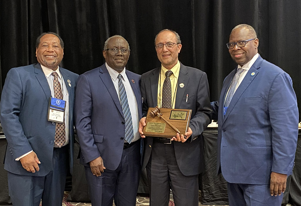 Dr. Lila Karki receives the McKinley Mayes Mentoring Award March 31 at the 2026 Association of Research Directors Biennial Research Symposium