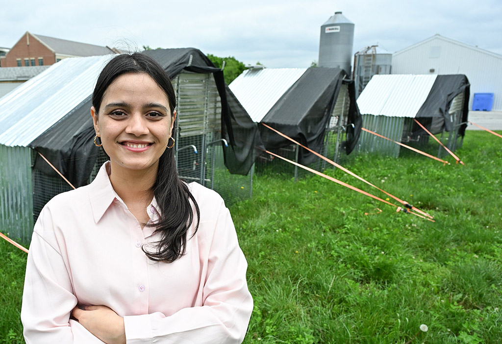 UMES master's student Unishma Ghimire