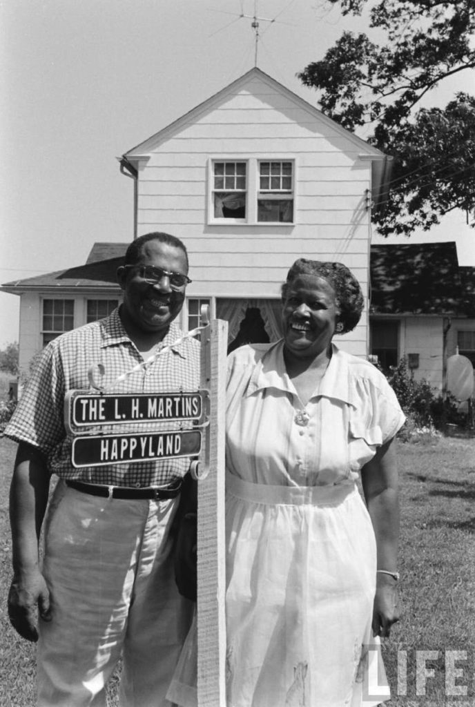 Louis & Irene Martin in 1955; image courtesy of Life magazine archives