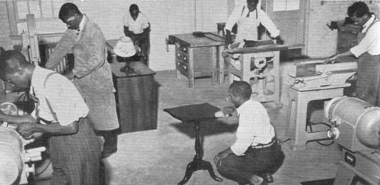 Students in a classroom