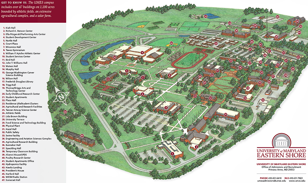 University Of Maryland Campus Map - Yetta Katerine