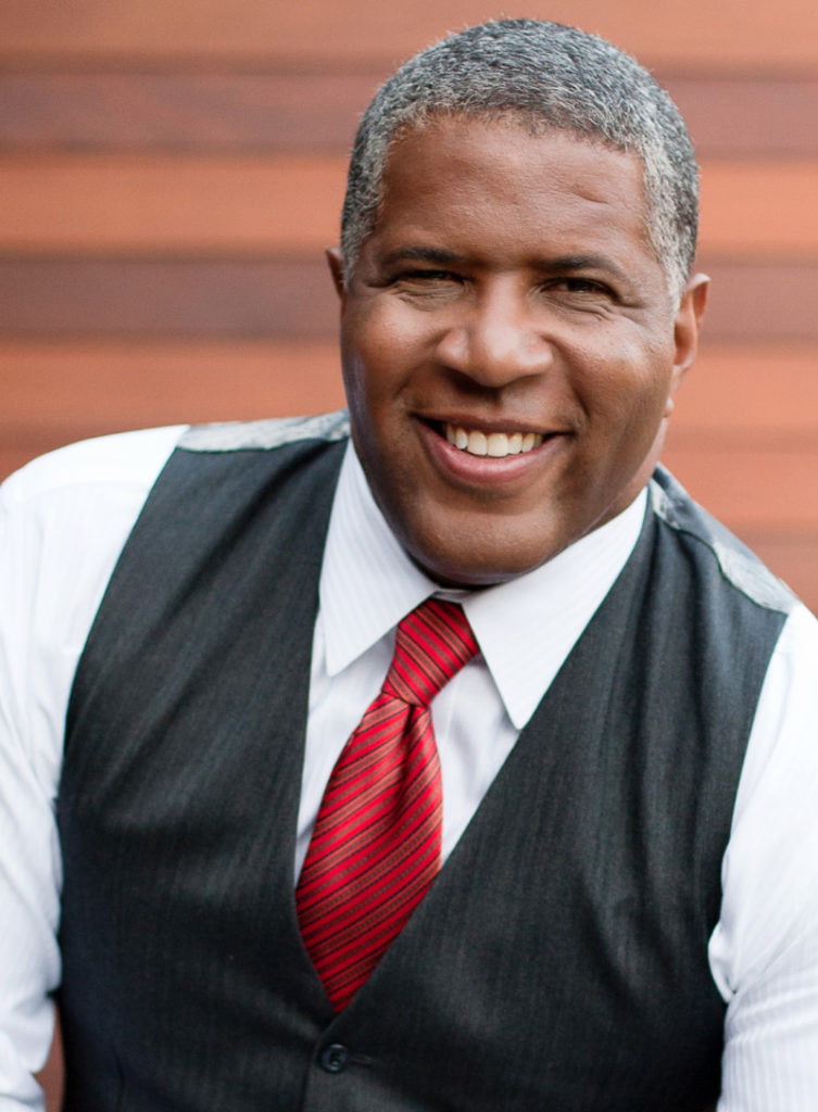 Headshot of entrepreneur and philanthropist Robert F. Smith