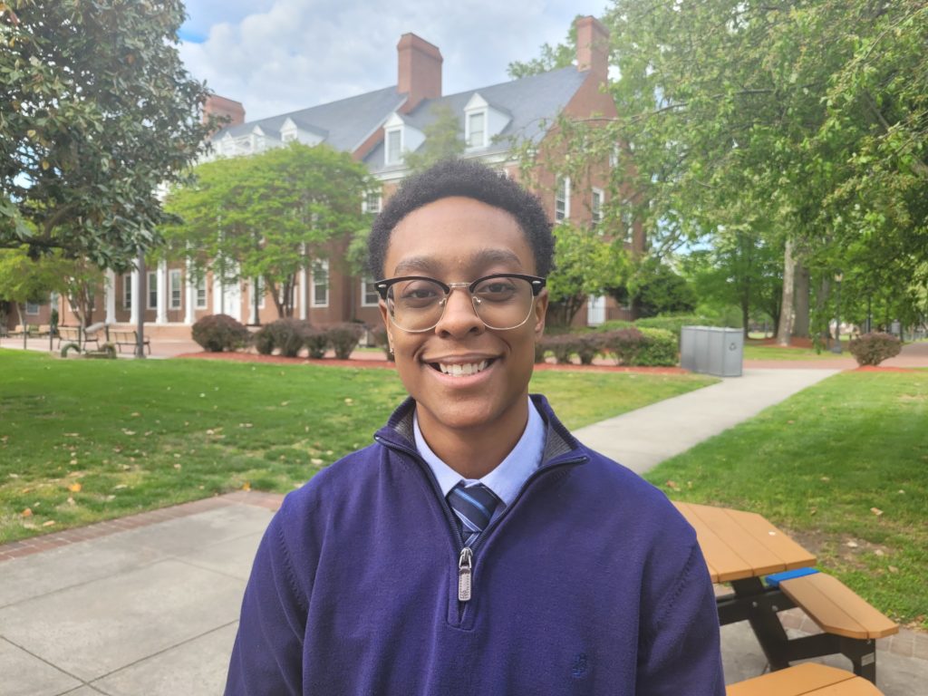 Smiling HBCU student