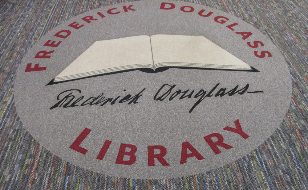 Frederick Douglass Library Carpet Symbol