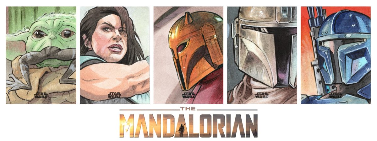 Mandalorian Season 1 Sketchcards for Topps